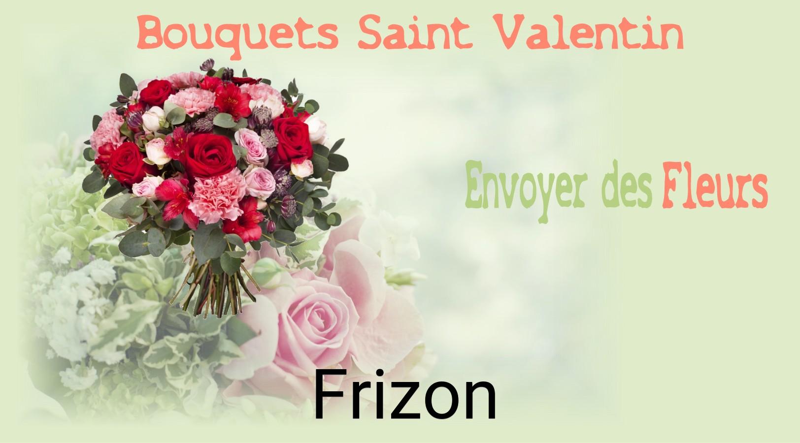 Roses de Saint-Valentin livrées à Frizon